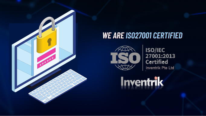 We Are ISO27001 Certified!​